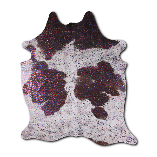 Foundry Select Leeven Handmade Cowhide White Rug Wayfair